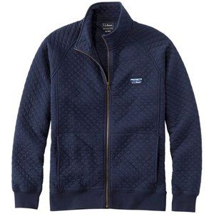 Men's L.L.Bean Quilted Sweatshirt, Full-Zip